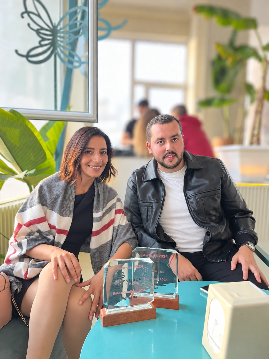 Fadoua Rghioui et Omar El Mlih, cofondateurs de Digital Detroit